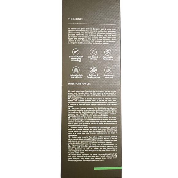 SENSORI + Oil - In - Lotion Macedon Trail 3441 Detox and soothing New 200 ml - Picture 5 of 5